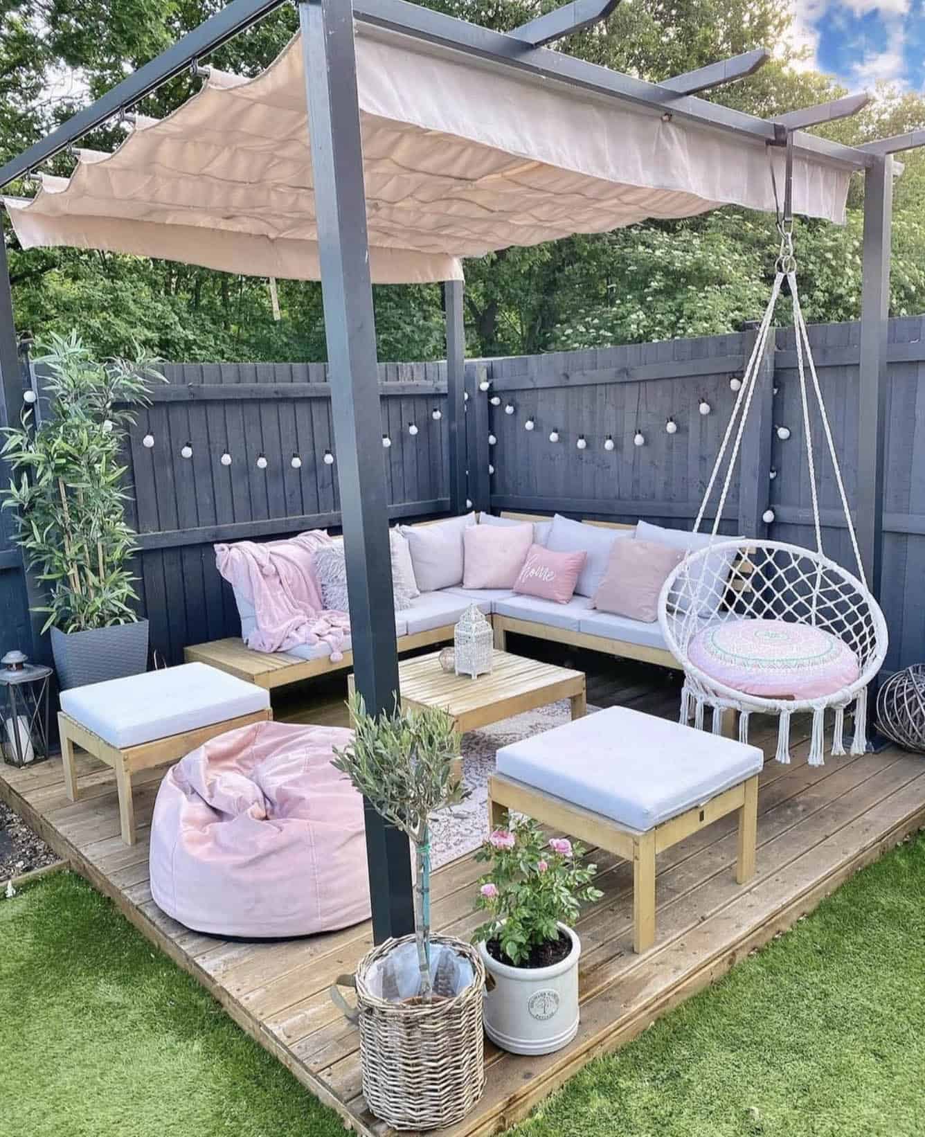 backyard patio deck