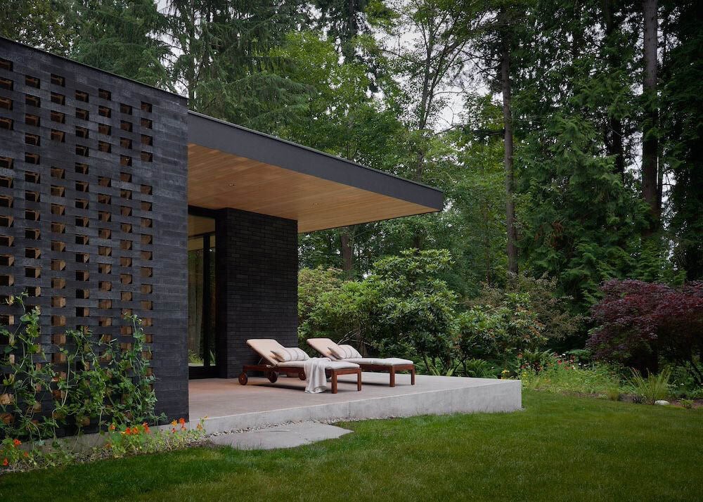 modern home exterior