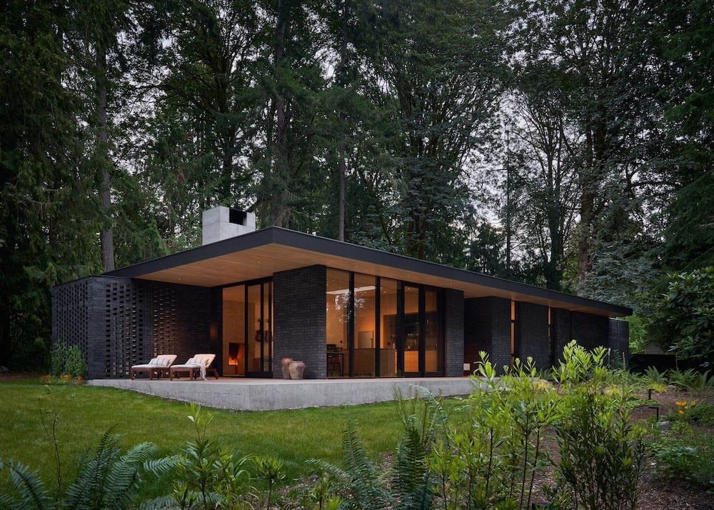 modern home exterior