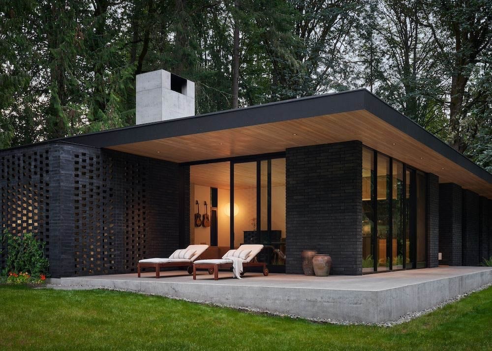 modern home exterior