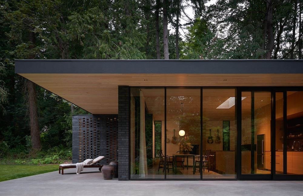 modern home exterior