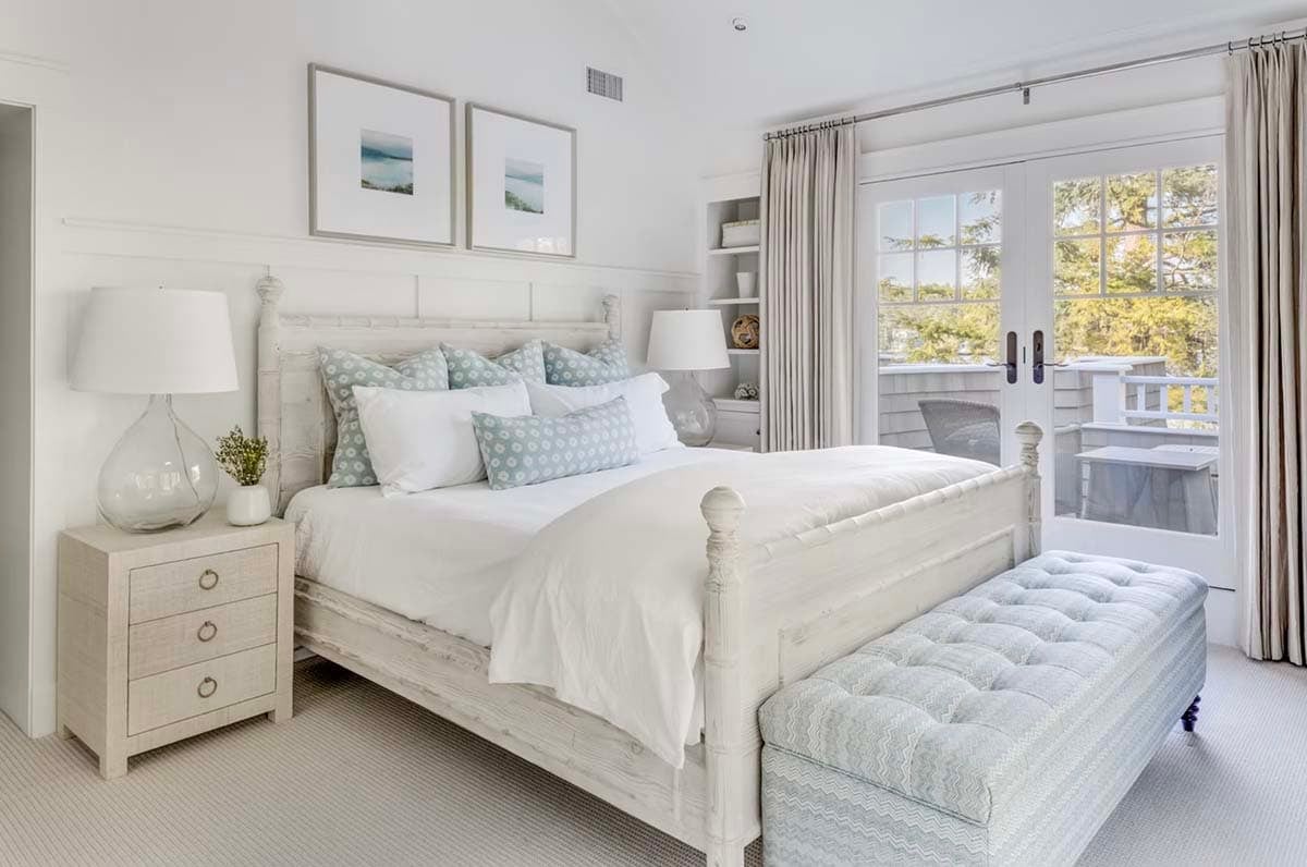 coastal style bedroom