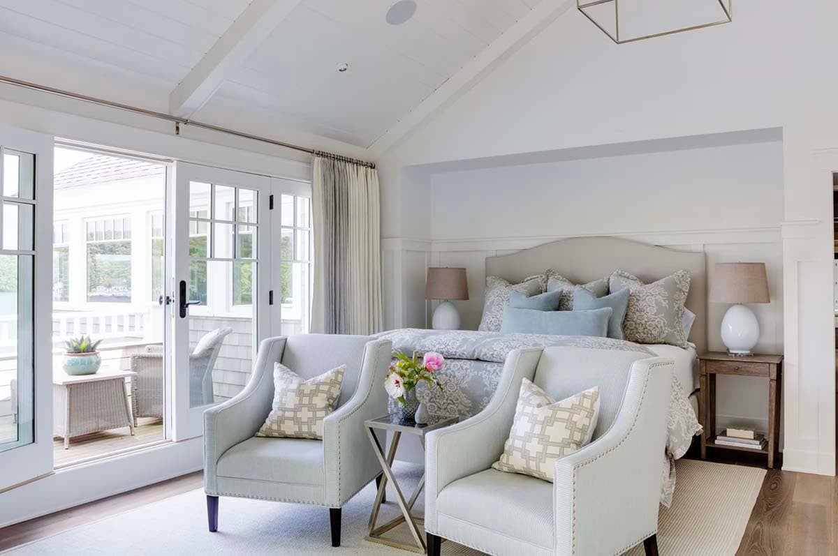 coastal style bedroom