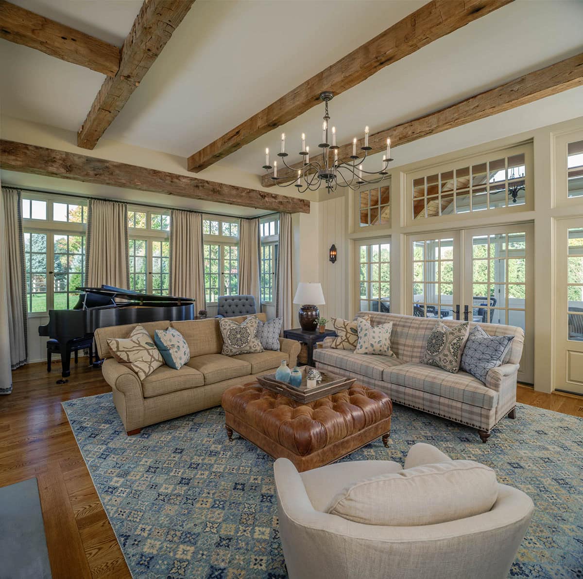 farmhouse style living room