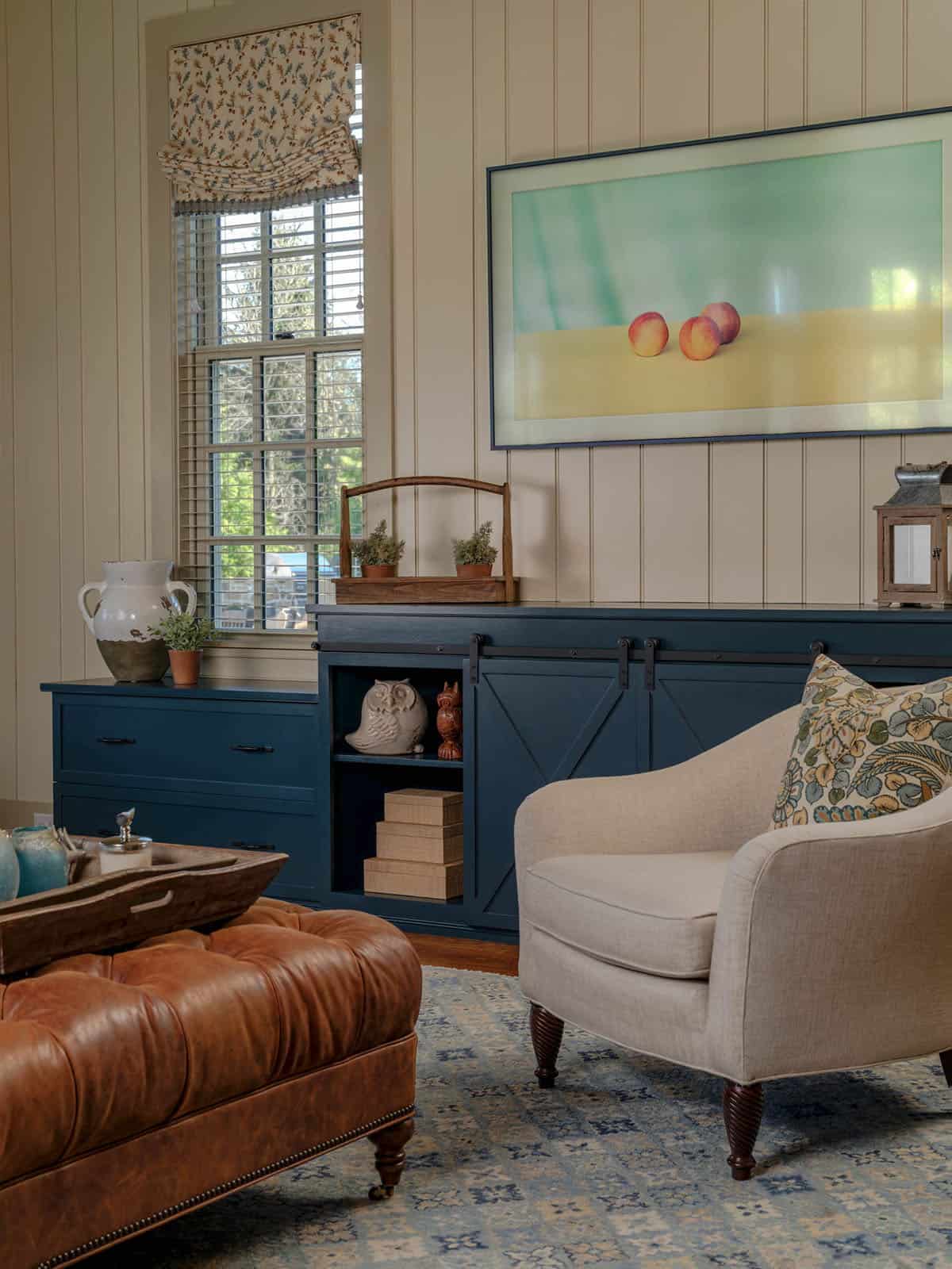 farmhouse style living room