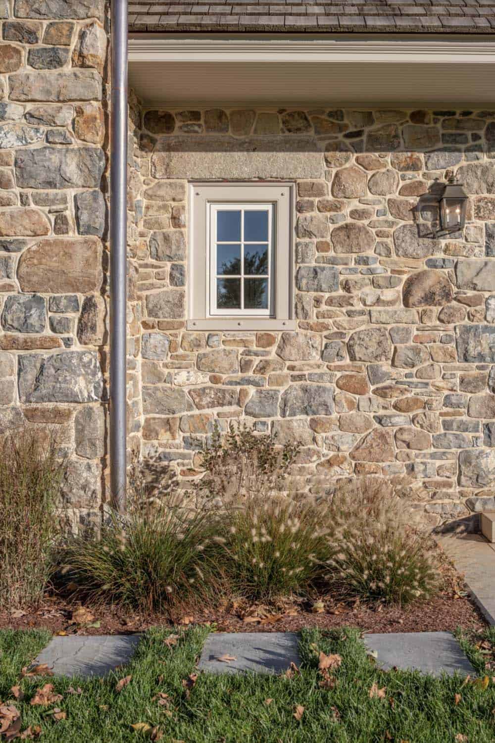 stone farmhouse style house exterior