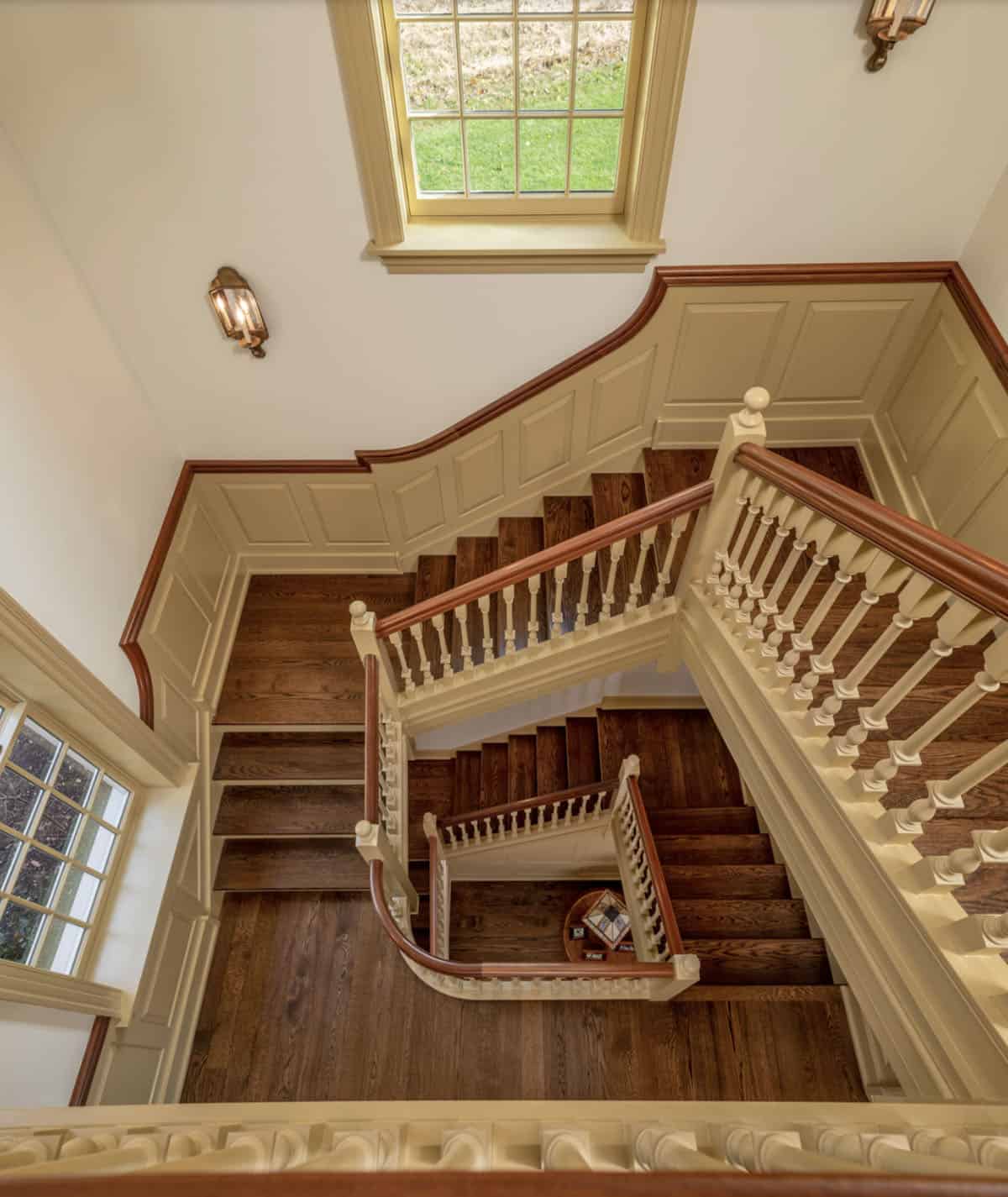 traditional style staircase
