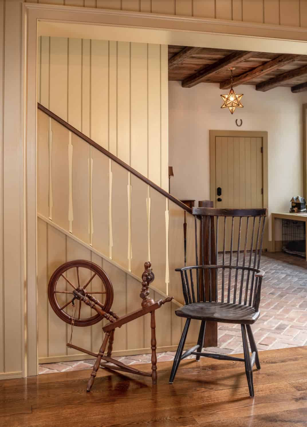 traditional style staircase