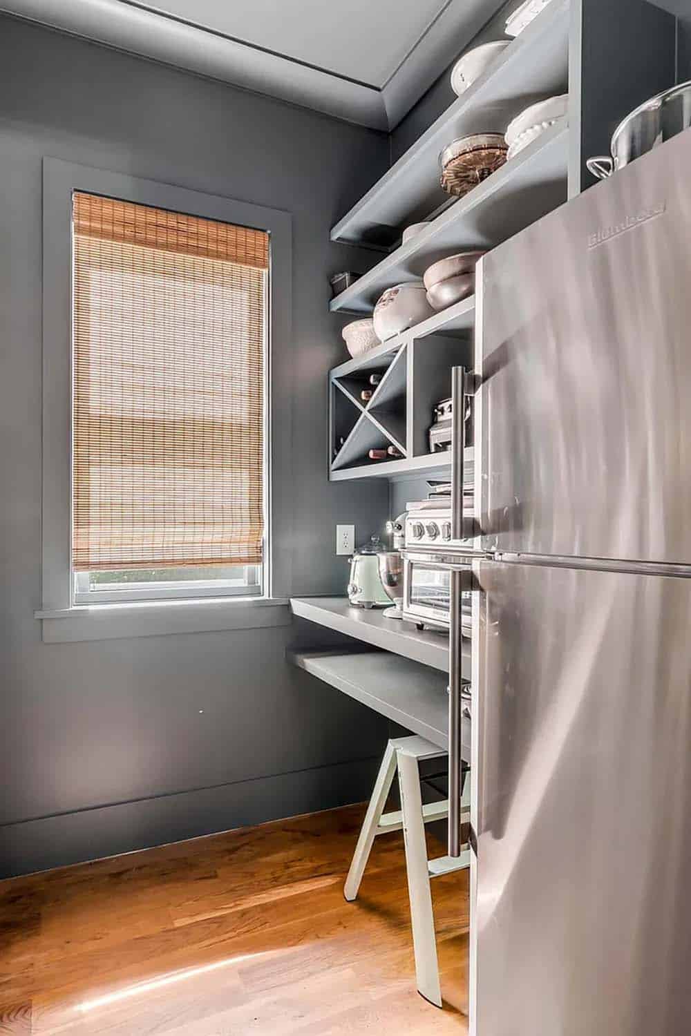 beach style kitchen pantry