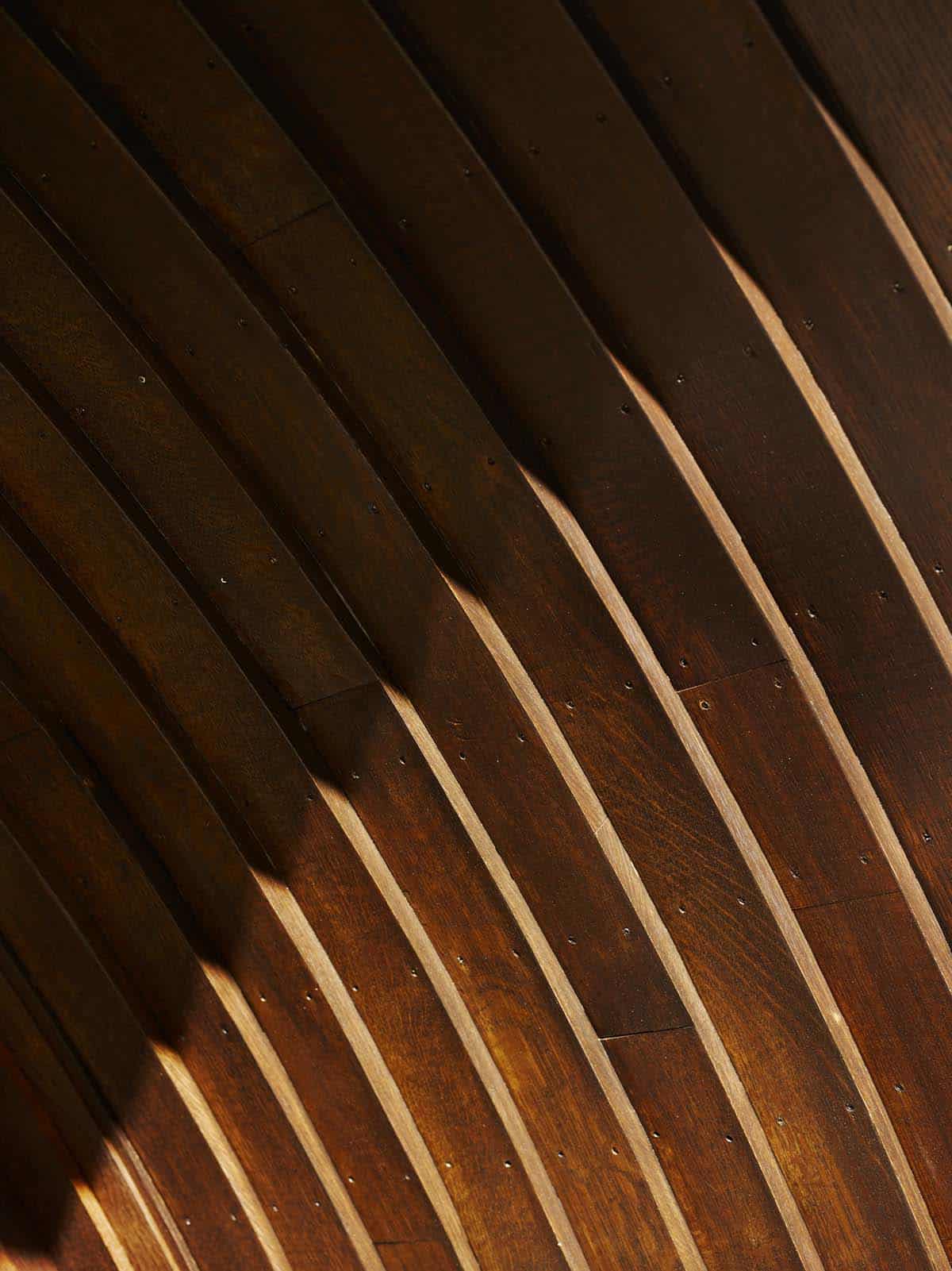 chalet-inspired lake house exterior entry detail 