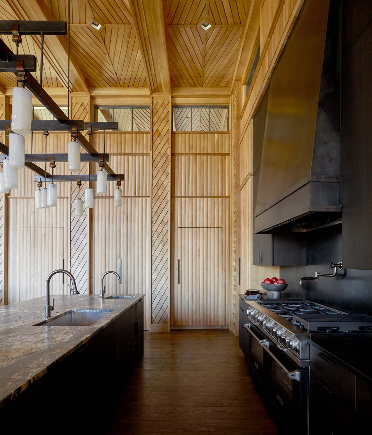 modern rustic kitchen