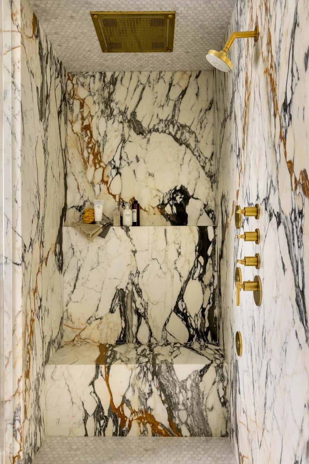 farmhouse style bathroom shower