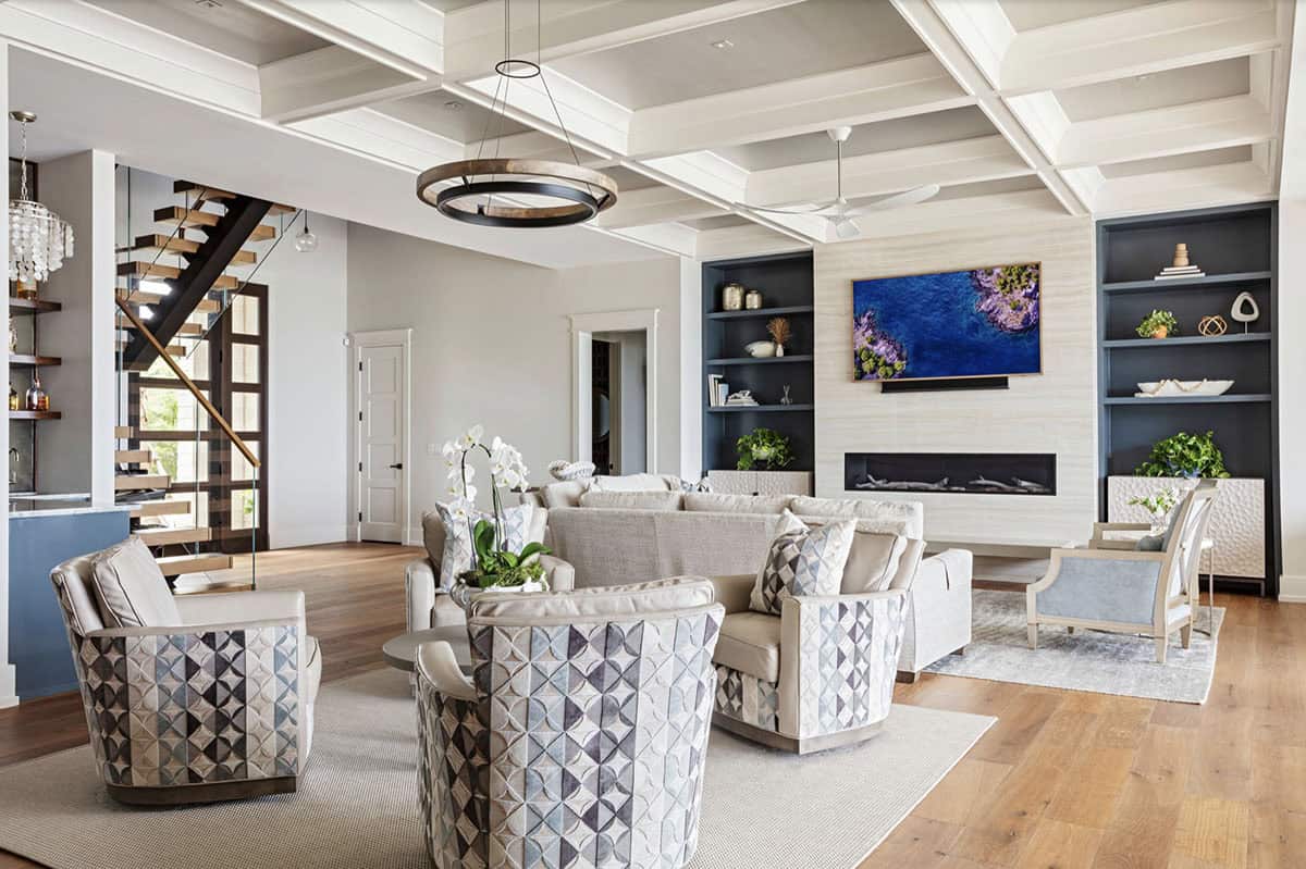 contemporary living room