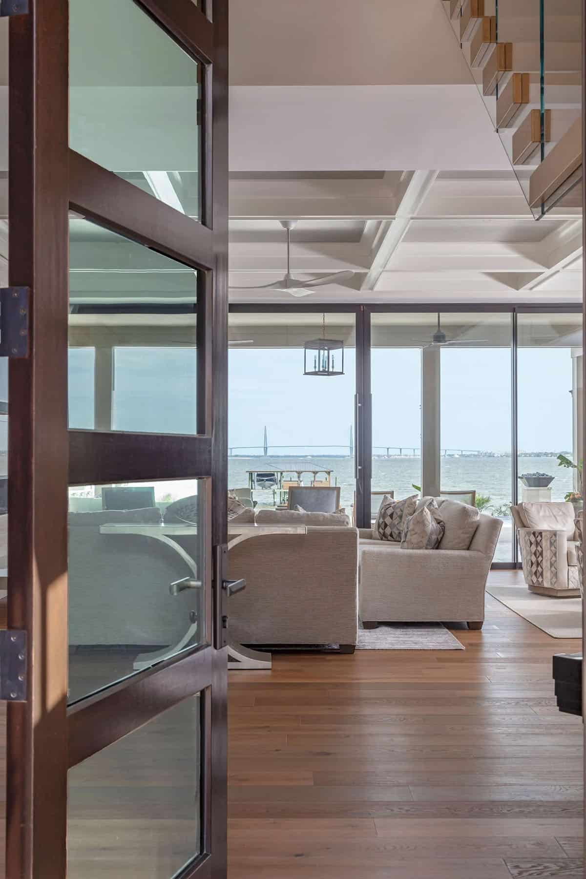 contemporary home entry