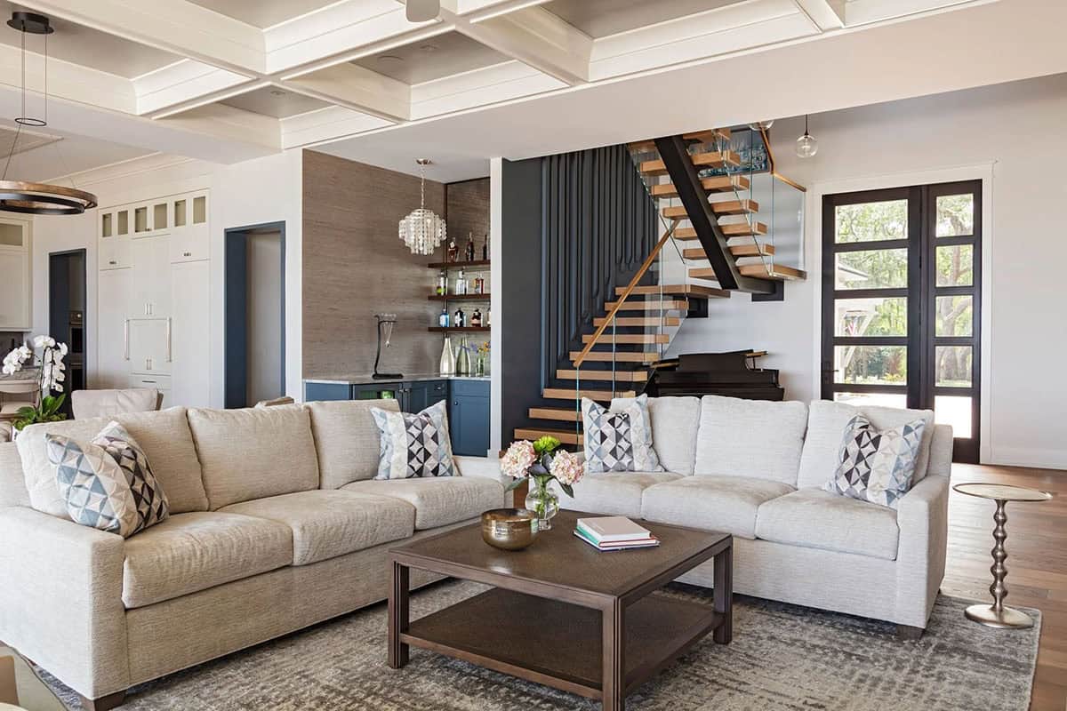 contemporary living room