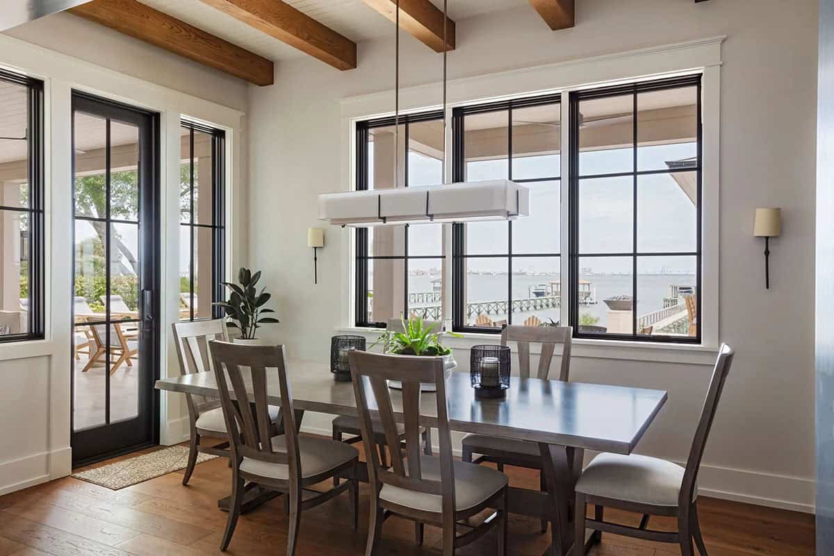 contemporary dining room