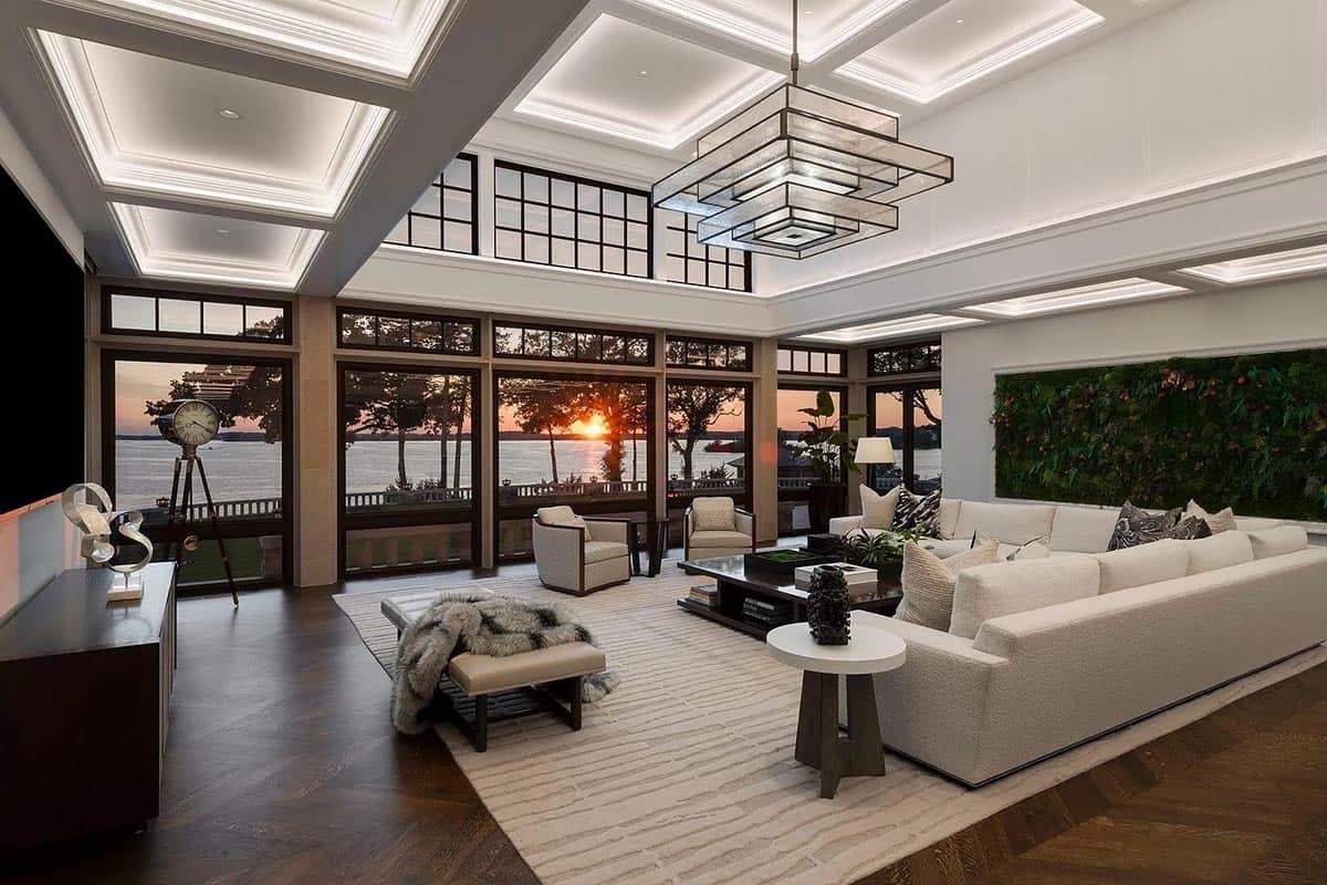 contemporary living room