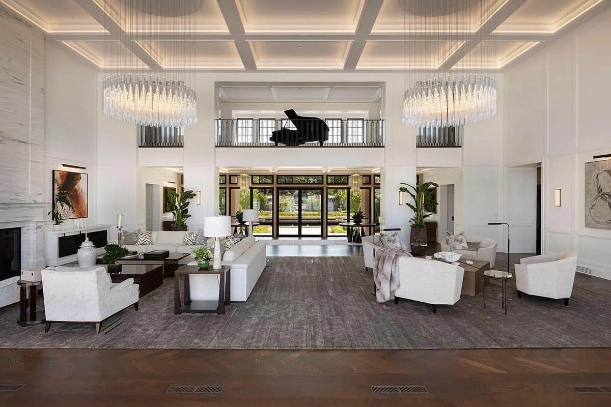 contemporary great room