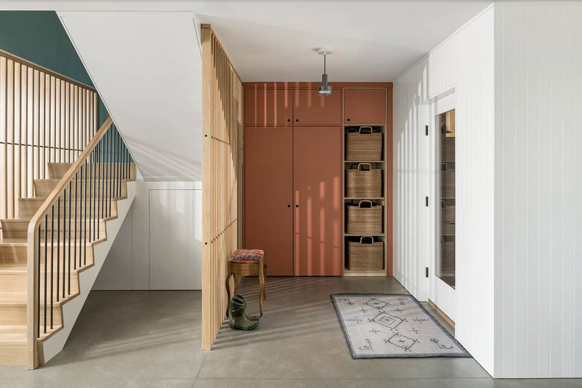 mudroom/stairwell