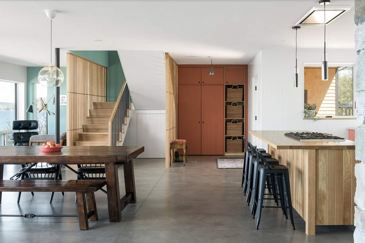 Kitchen/Dining/Mudroom/Sitting Room