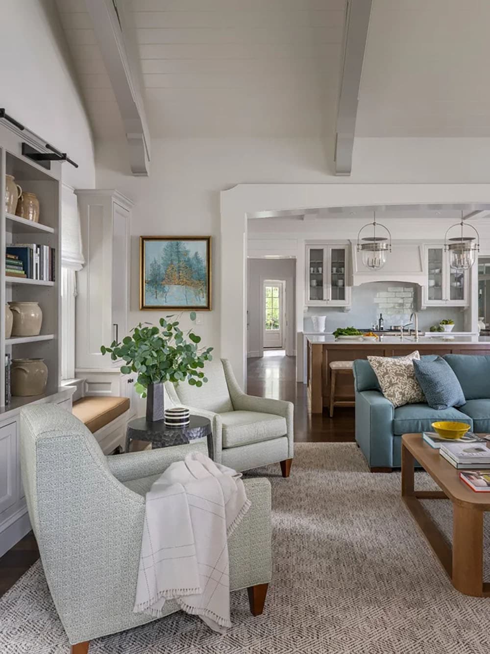 contemporary living room
