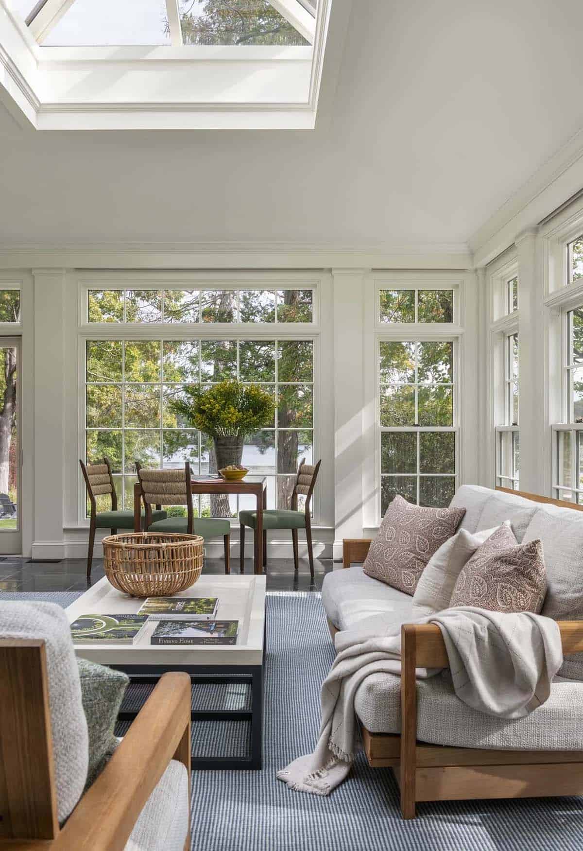 contemporary sunroom