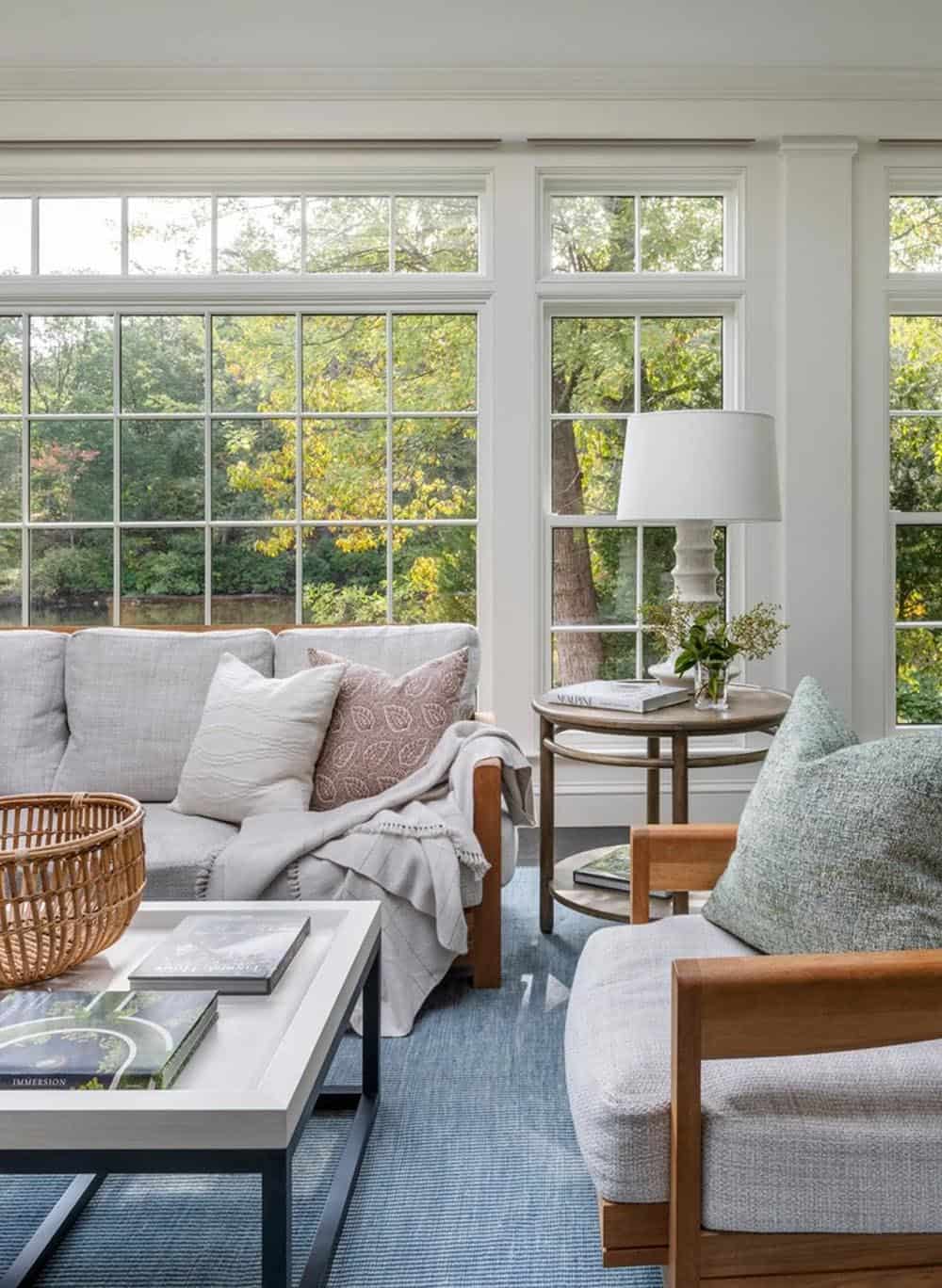 contemporary sunroom
