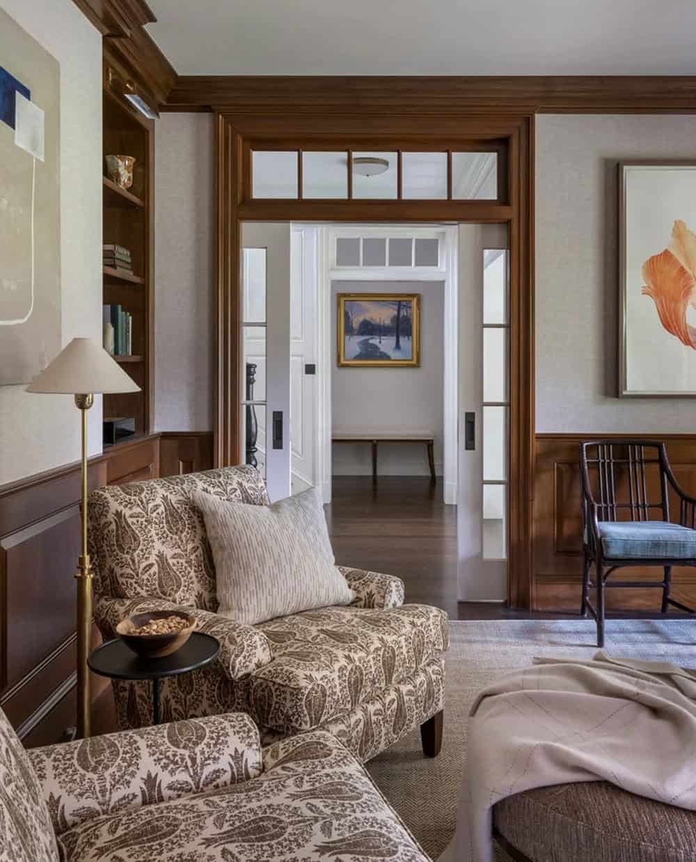 contemporary family room