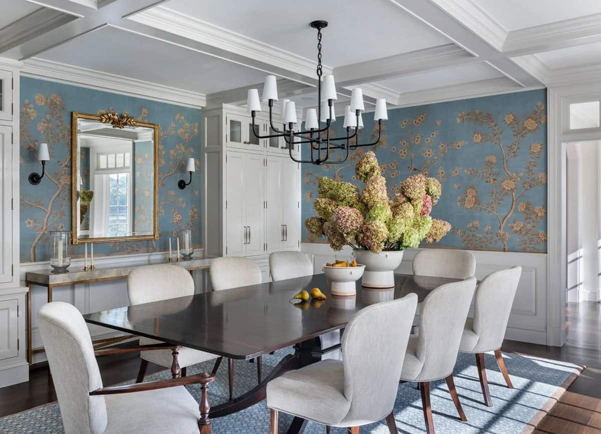 contemporary dining room