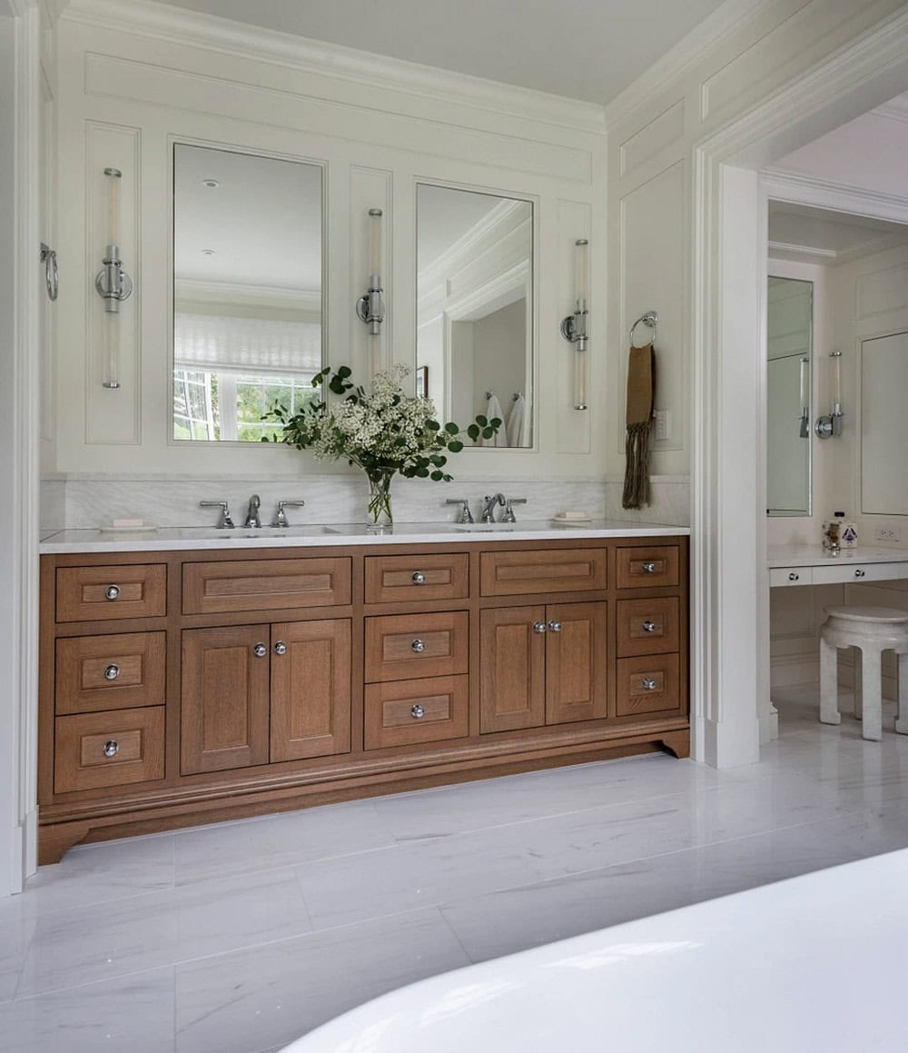 contemporary bathroom vanity