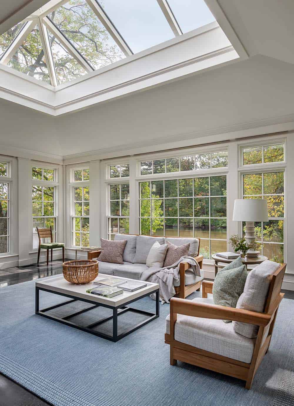 contemporary sunroom