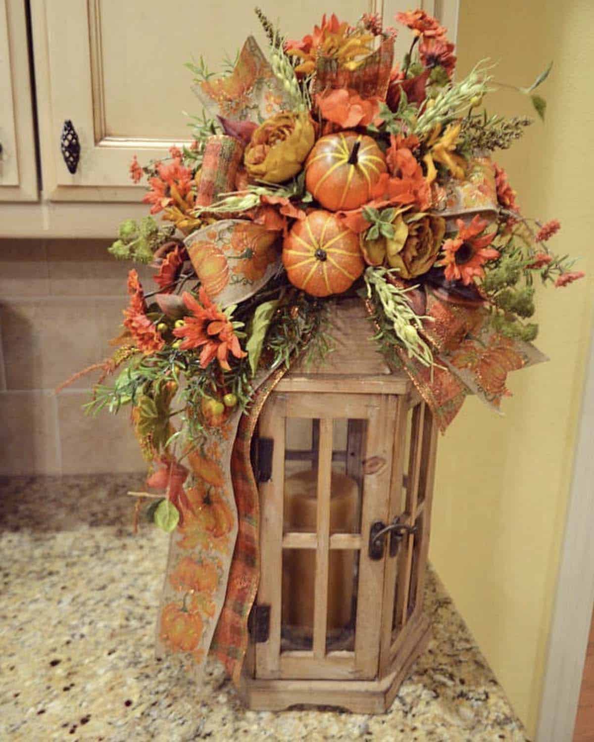 pumpkin lantern swags