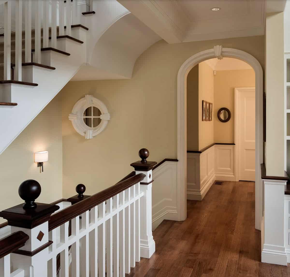 craftsman style hallway