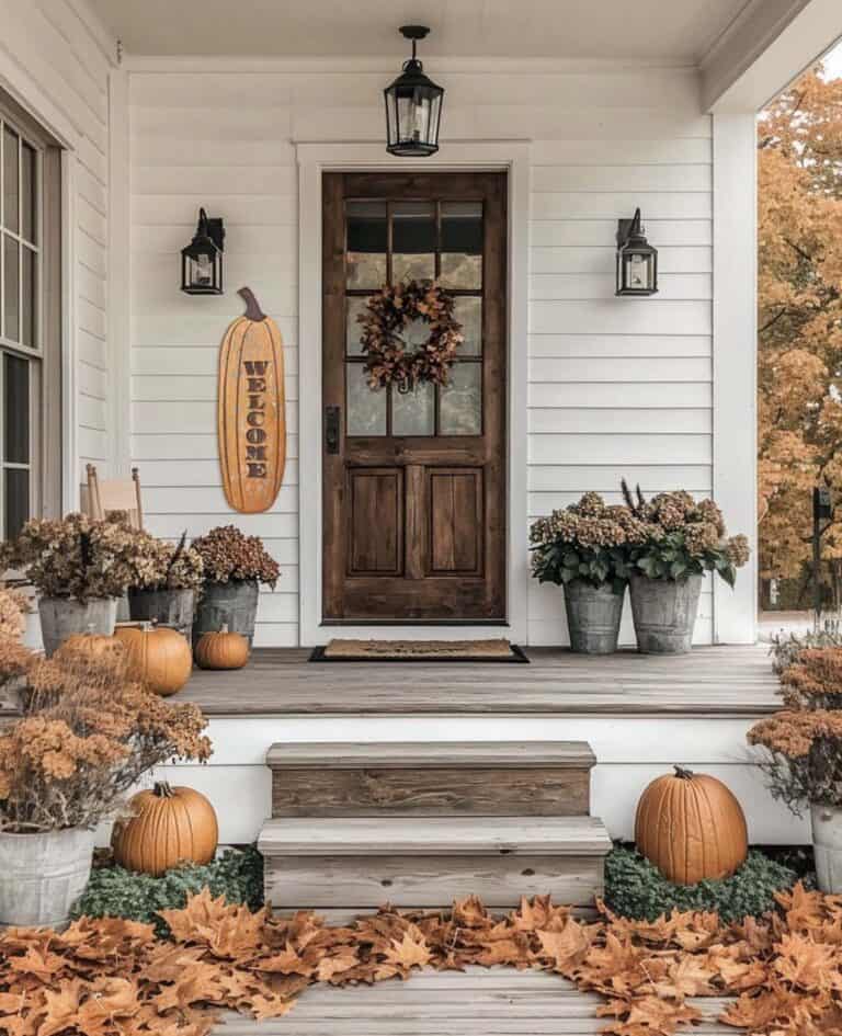 15 Creative Fall Outdoor Decor Ideas To Elevate Your Curb Appeal