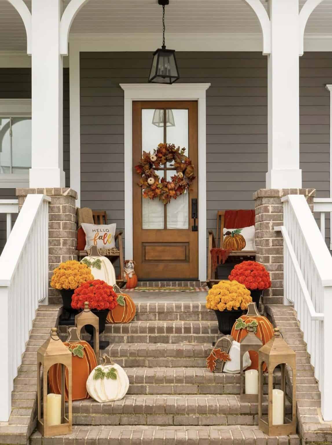 15 Creative Fall Outdoor Decor Ideas To Elevate Your Curb Appeal