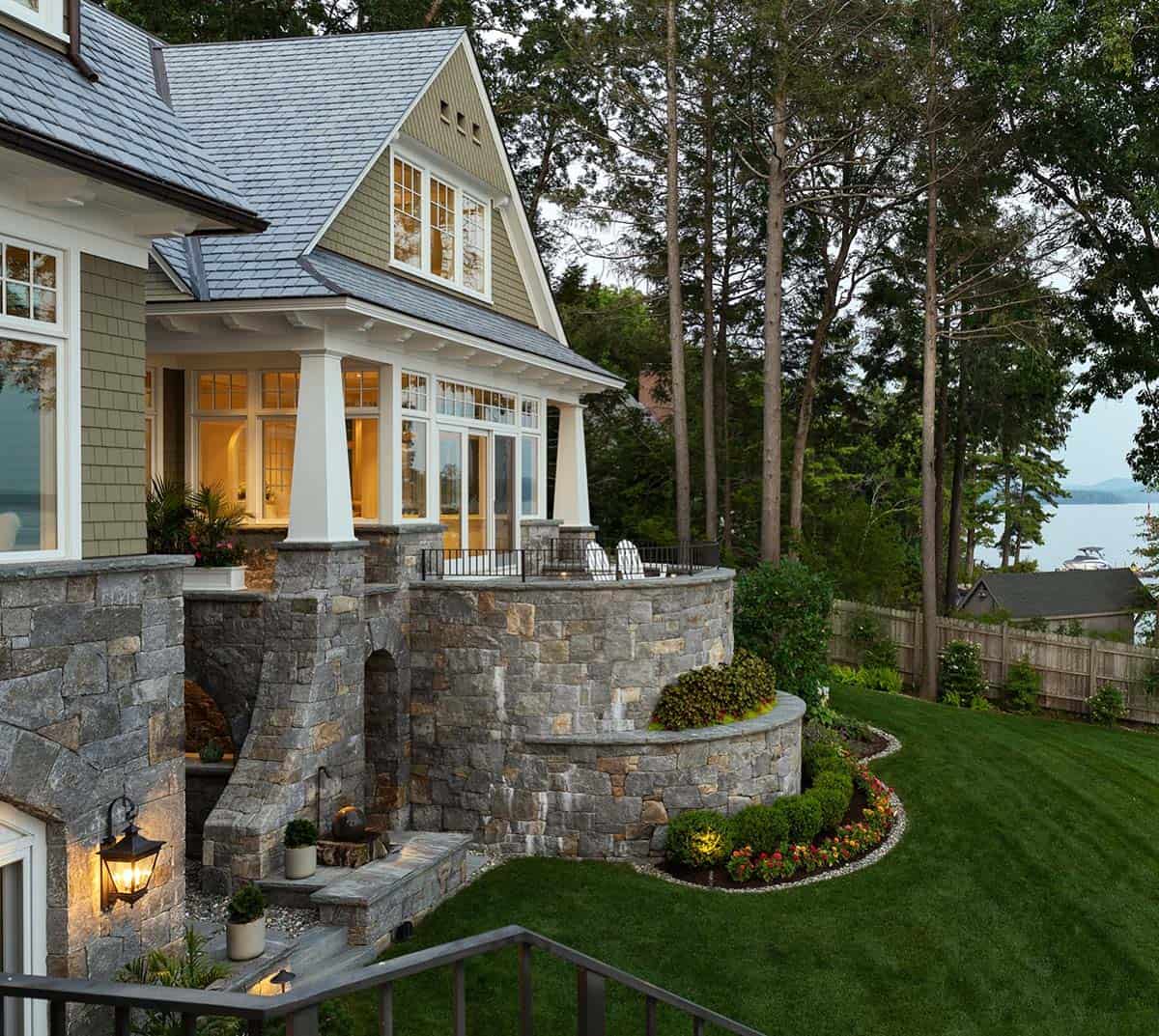 lake house exterior