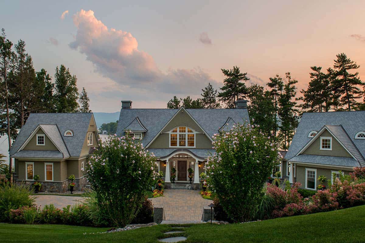 lake house exterior