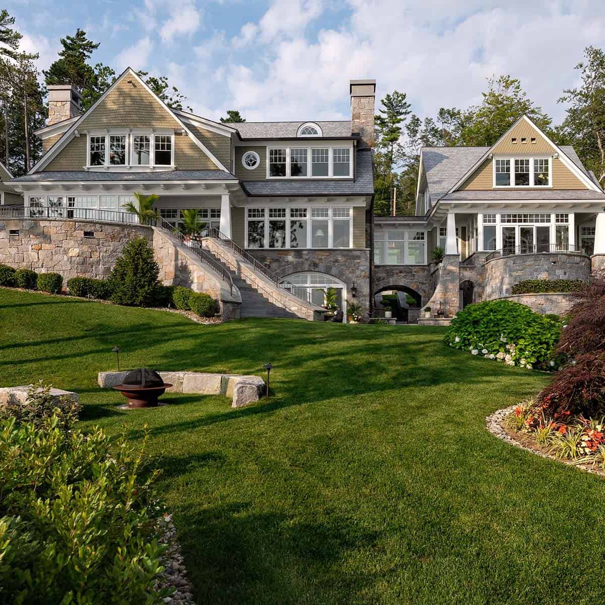 lake house exterior