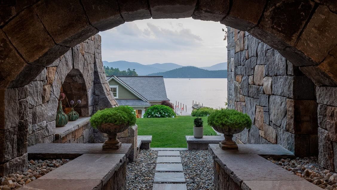 lake house exterior