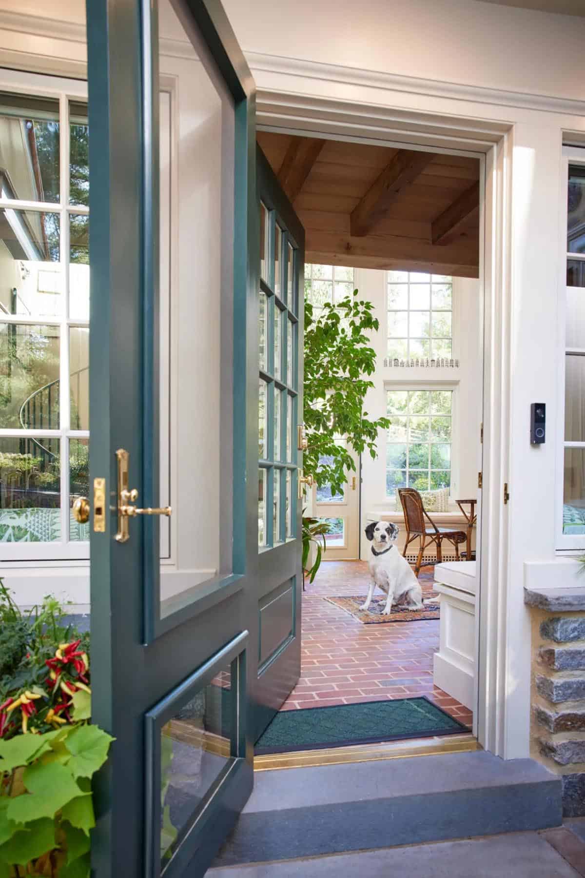 stone house entry