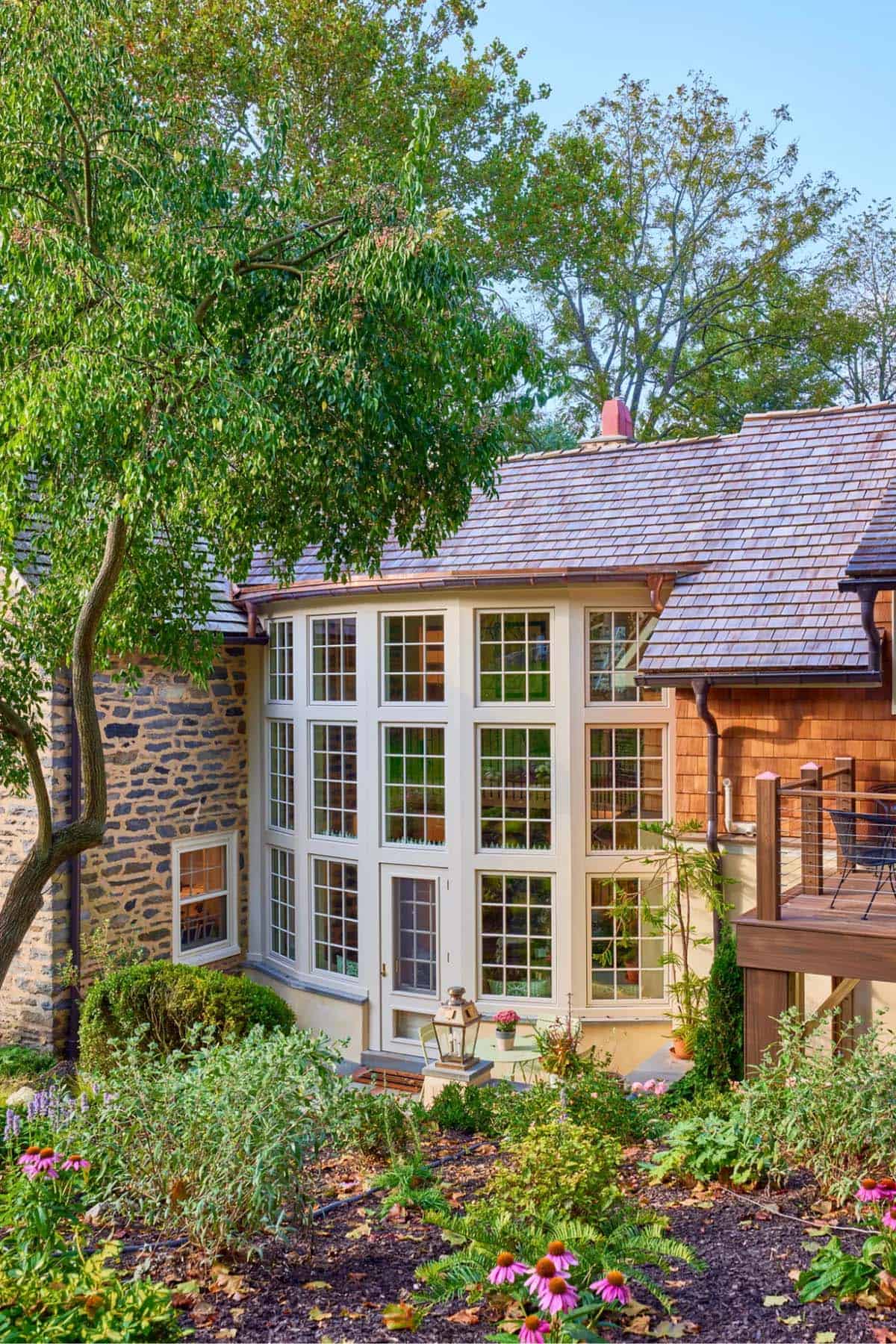 stone house exterior