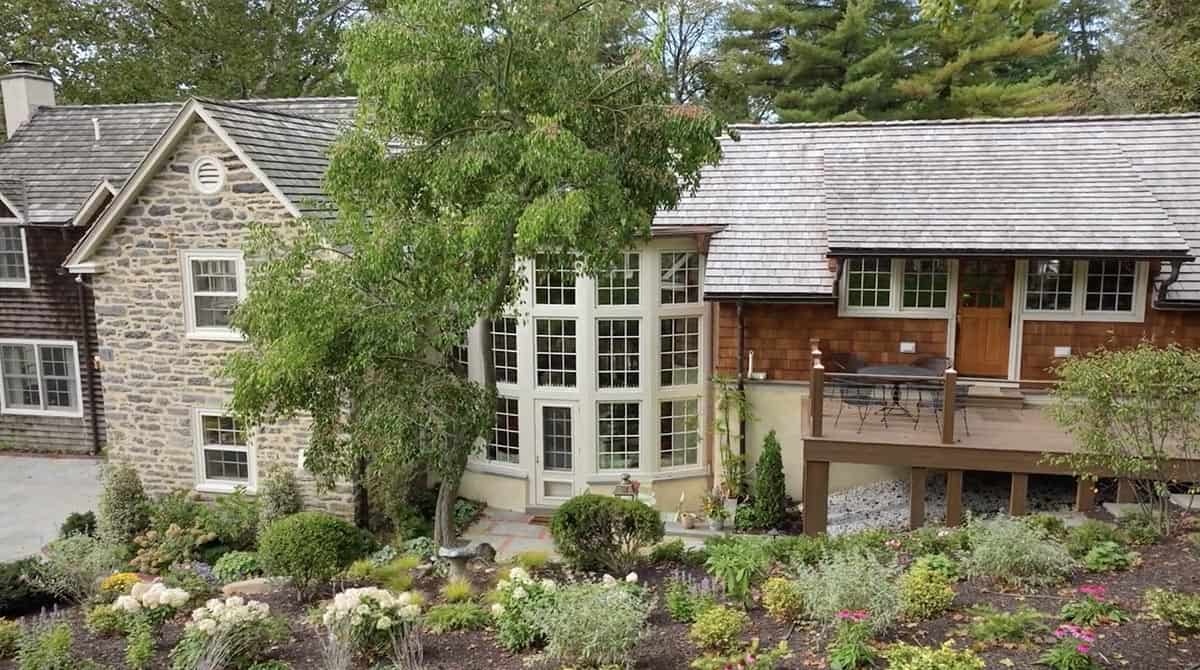 stone house exterior