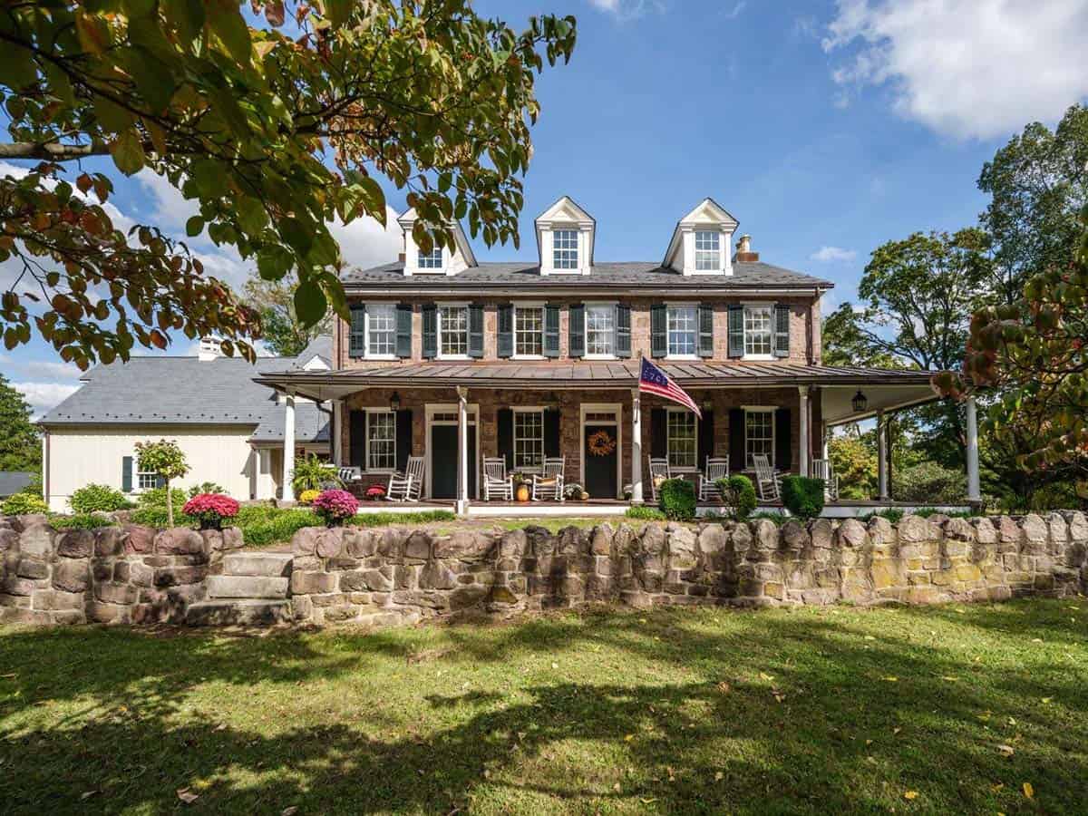 stone house exterior