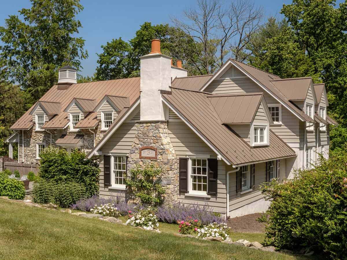 stone house exterior