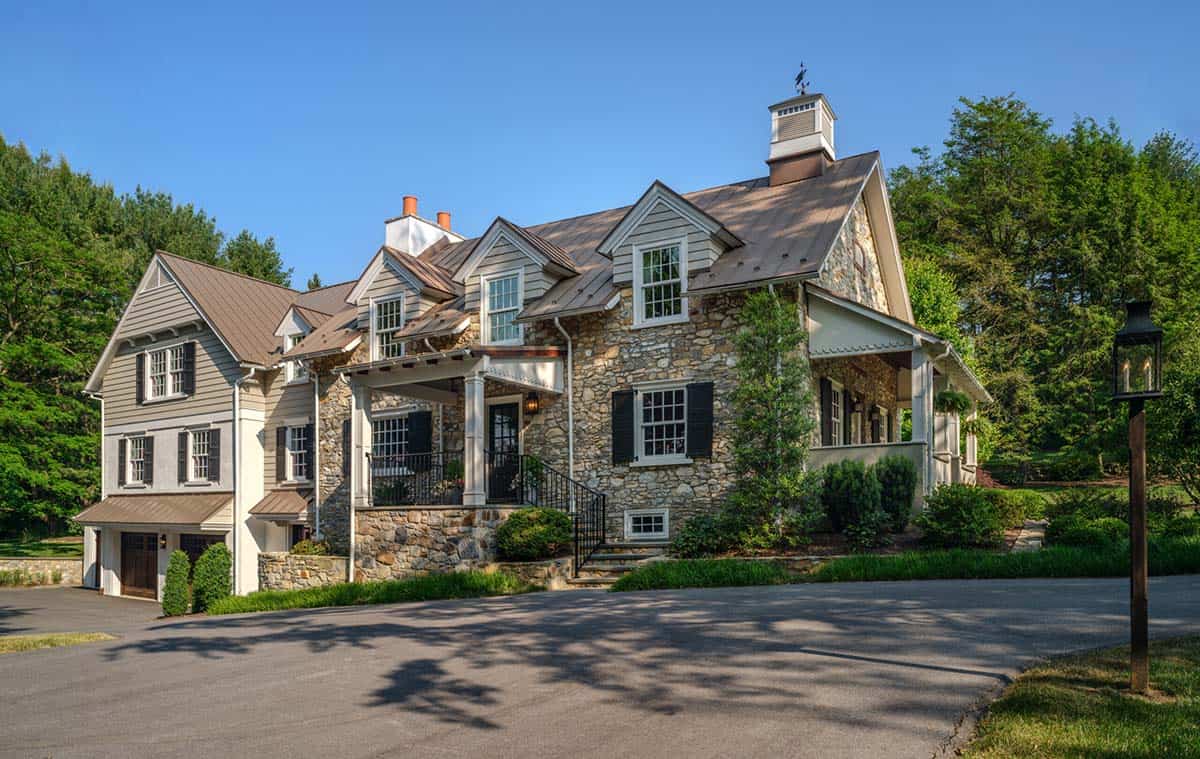 stone house exterior