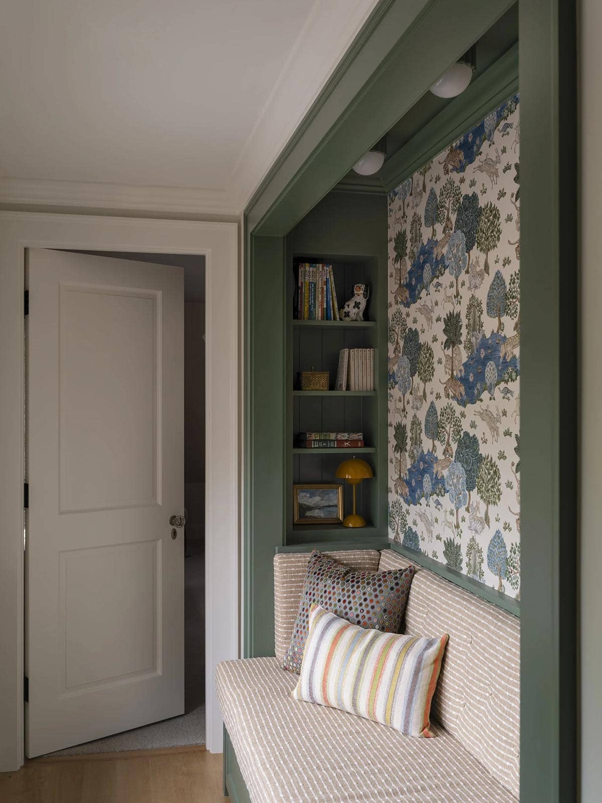 contemporary reading nook
