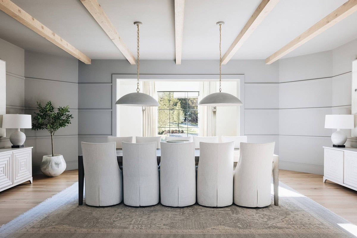 contemporary dining room