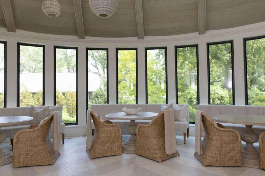 contemporary dining room