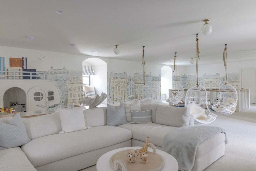 contemporary kids playroom