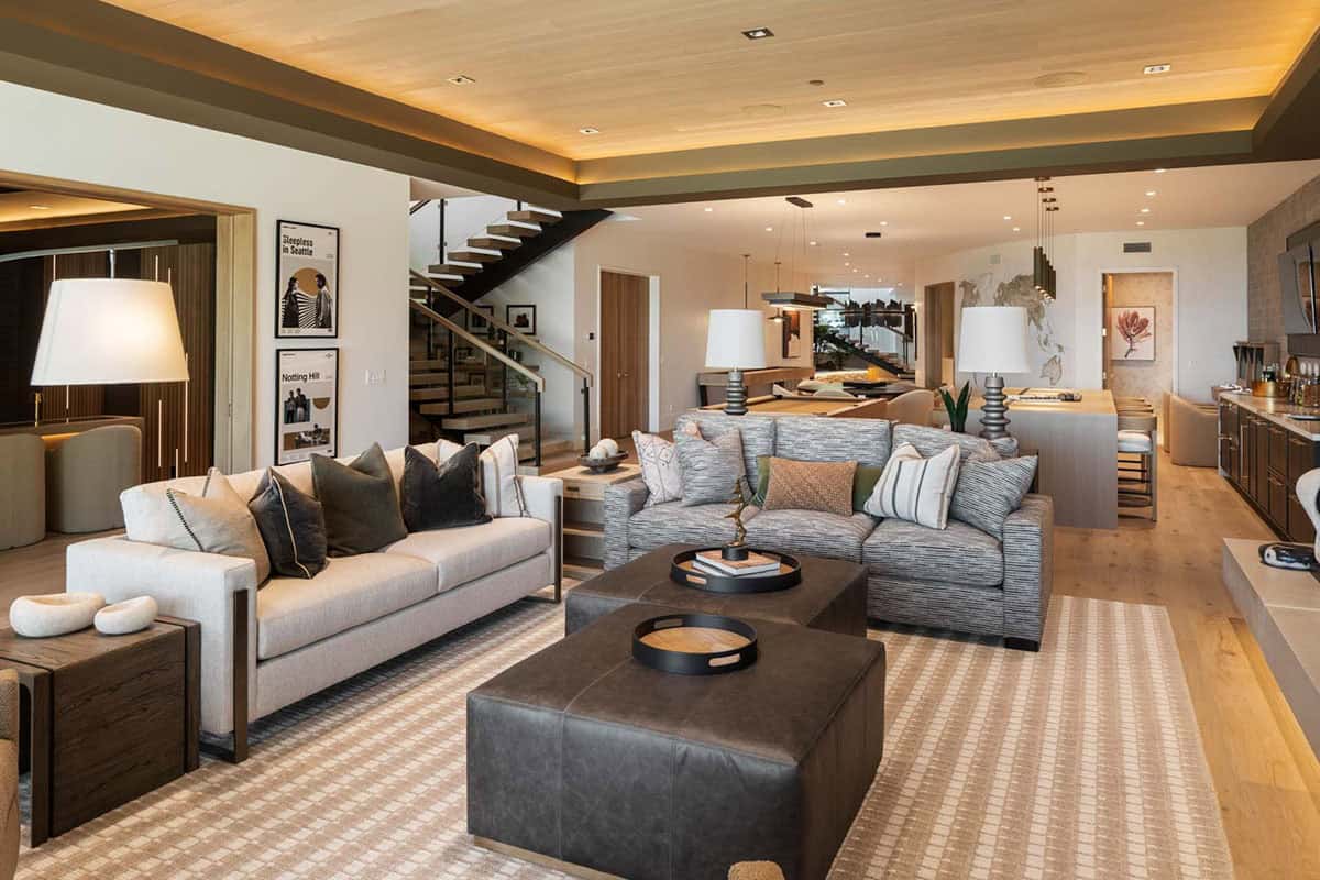 modern family room